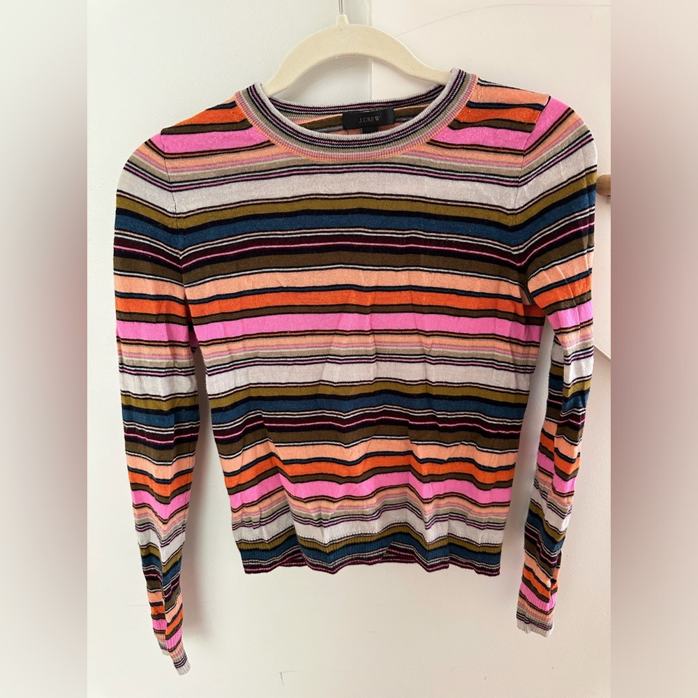 Striped J.Crew Sweater